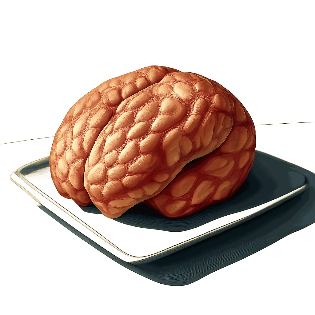 Lamb brain